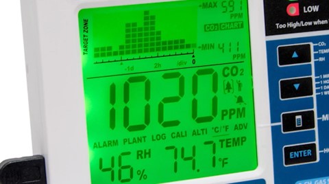 Still image from the video showing a close up of a digital monitor screen.